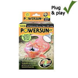 Zoo Med - PowerSun UV lamp 160 Watt - Terramania.nl