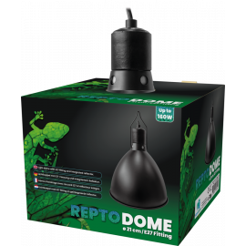 Repto Dome E27 Fitting 21 cm Zwart - 8715897353413, R2300015