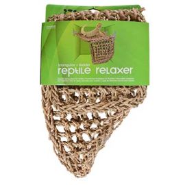 Reptiel relaxer triangel+ladder 35,5x35,5CM beige
