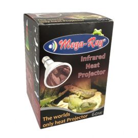 Infrarood straler voor het terrarium kopen? Mega-Ray, Infrared Heat Projector 60W | 150060 | 4050644102550
