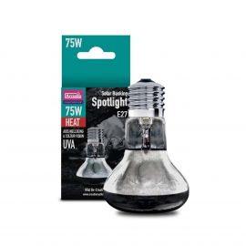 Warmtelamp kopen voor het terrarium? Arcadia Basking Solar Spot Lamp - 75 Watt | RSBS75 | 844046011282